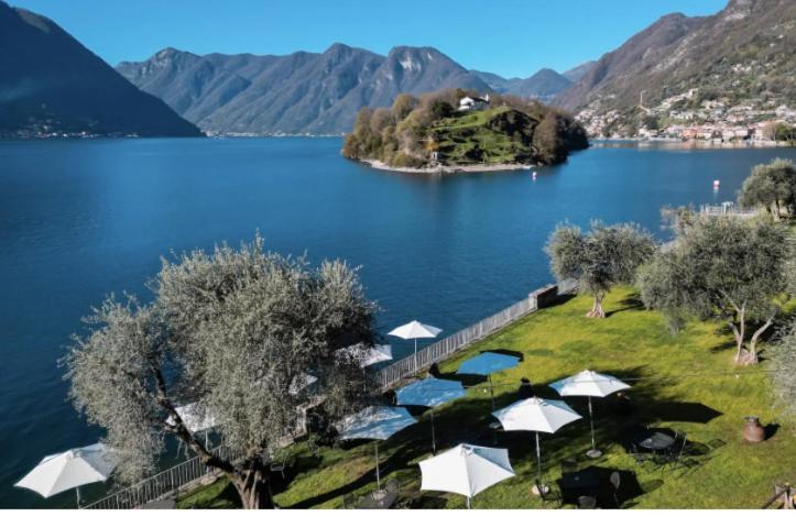 Lora Villa, With Lake View Ossuccio Eksteriør billede